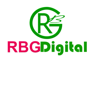 The RBG Digital Marketing logo is a modern and professional design that embodies the company's focus on innovative and effective digital marketing solutions.